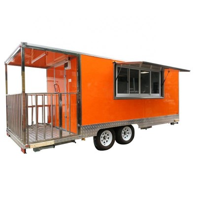 Custom Food Truck Trailer Food Trailer Bbq Trailer With Porch