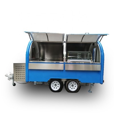 custom built ice cream cart hot dog cart food cart trailer