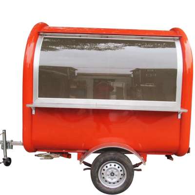 CRT165 Manufacturer Price Hot Dog Cart Food Truck Trailer