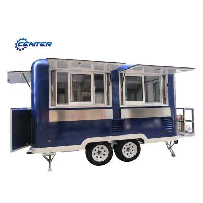 CSR400 Royalblue  hot dog cart  foodtruck